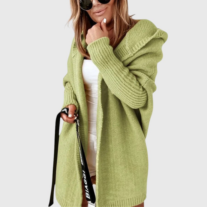 Cardigan con Cappuccio Accogliente Charlotte™